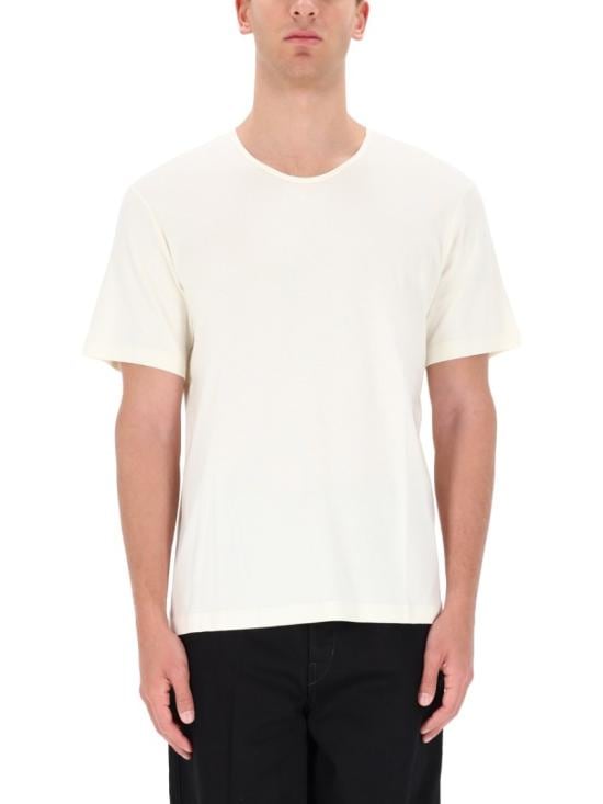LEMAIRE Men T-Shirts TO1109 LJ1016WH048 White