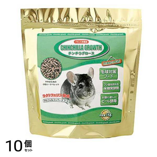 ニチドウ チンチラグロース バランス栄養食 1kg 10個セット