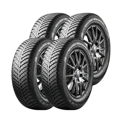 26年製 [4本セット] Vector 4Seasons Hybrid 165/65R14 79H 14インチ 夏 冬 通年雪道 長持ち 省燃費 [営業日午前着金で即出荷][取付店へ直送可]