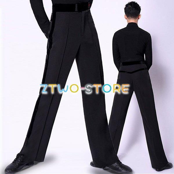 新しい子供用ダンスウェア 男性社交ダンス衣装 モダンダンスズボン 競技着 レッスンウェア メンズ ラテンダンス用ズボン ダンス発表会 カウボーイ ステージ 2枚購入で2509円OFF