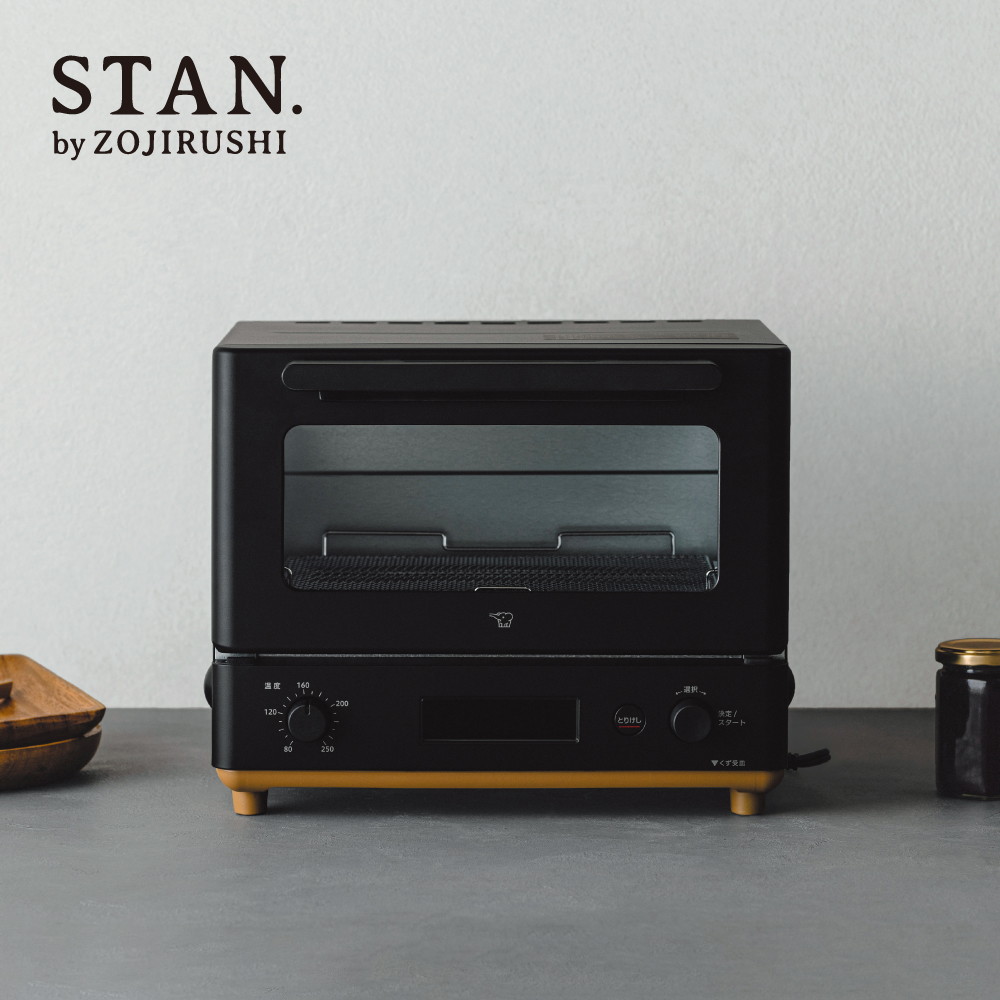 象印マホービン STAN. オーブントースター EQ-FA22-BA ブラック オーブン トースター ブラック 象印 STAN 温度調節