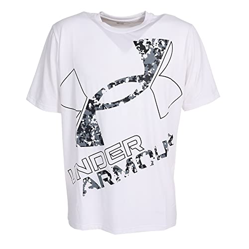[アンダーアーマー] トレーニングT-シャツ UAテック ショートスリーブTシャツ エクストララージロゴ メンズ White XXL