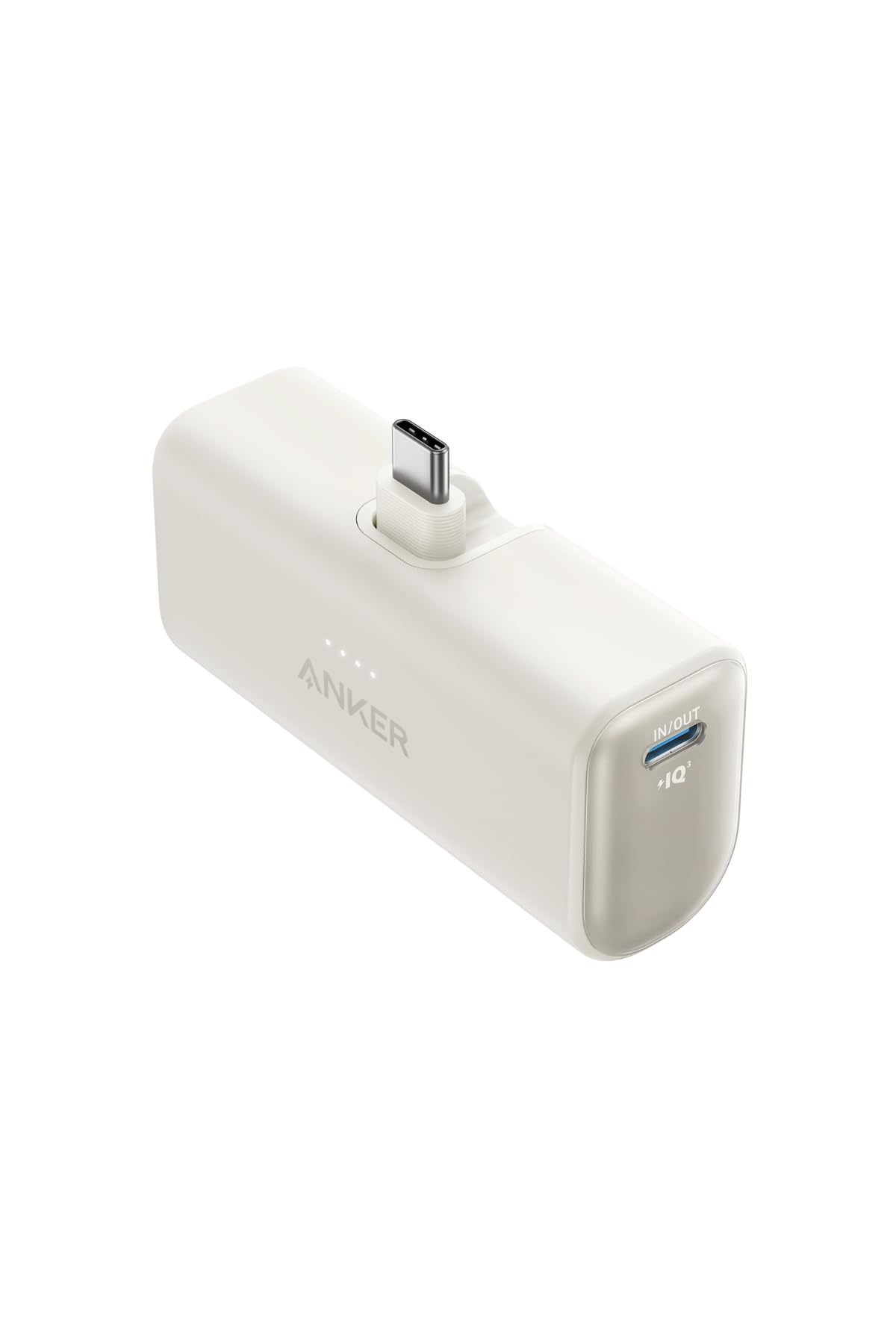 Anker Nano Power Bank (22.5W, Built-In USB-C Connector) (モバイルバッテリー 5000mAh 小型コンパクト)【PowerIQ搭載/USB-C一