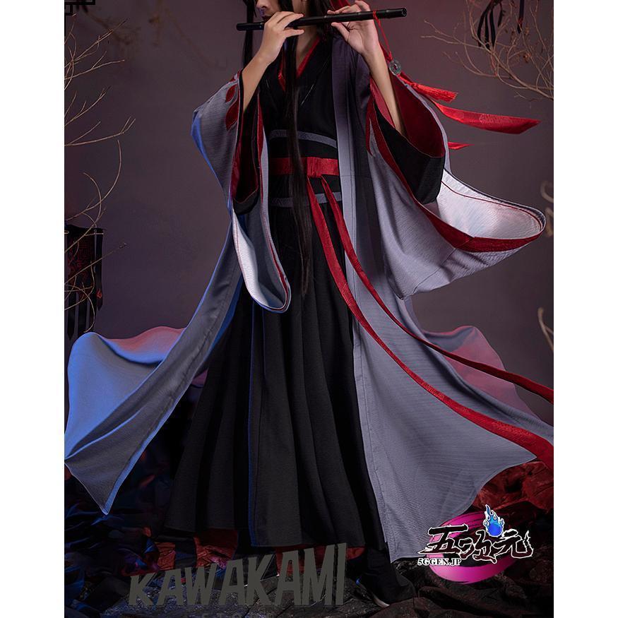 Catwushop　魔道祖師　公式衣装　コスプレ　魏無羨　夷陵老祖ver　ウィッグ 靴　鬼笛　追加可