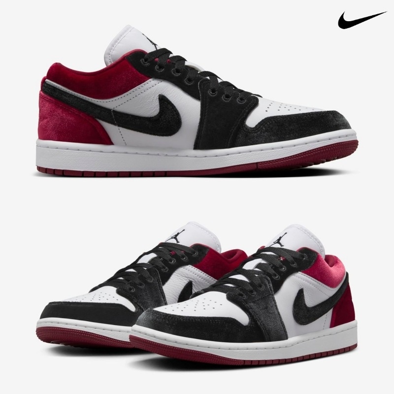 [NIKE] ナイキ スニーカー エア ジョーダン 1 LOW SE ウィメンズシューズ / TEAM RED