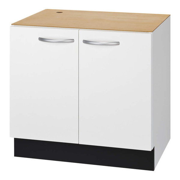 UKC-605-W ホワイト 47-0685 [ビルトインコンロ専用下部キャビネット]