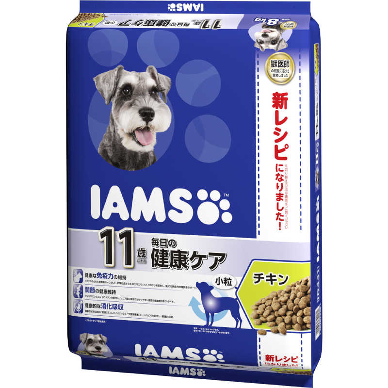 マースジャパンリミテッド　アイムス 11歳以上用 毎日の健康ケア チキン 小粒 8kg