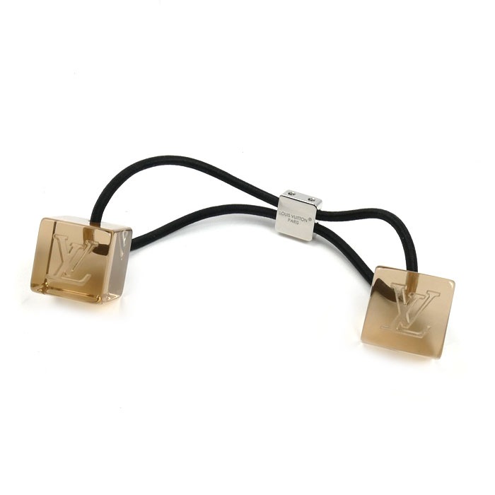 LOUIS VUITTON ルイ・ヴィトン ヘアキューブ LVスパークス ヘアアクセサリー M02834 OB0275 レディース 中古 美品