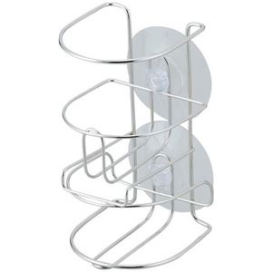 (40個セット) スポンジホルダー スポンジ置き 約幅7.5cm 縦型 ステンレス 吸盤式 SUIグート 洗剤 スポンジラック キッチン