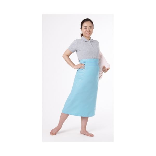 （まとめ）日本エンゼル エンゼル6019入浴ケアかるい前掛けM(×2セット)