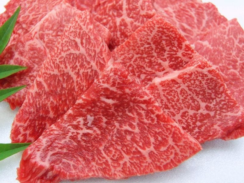 あっさり上赤身焼肉 1Kg 牛肉 木箱詰め 牛肉