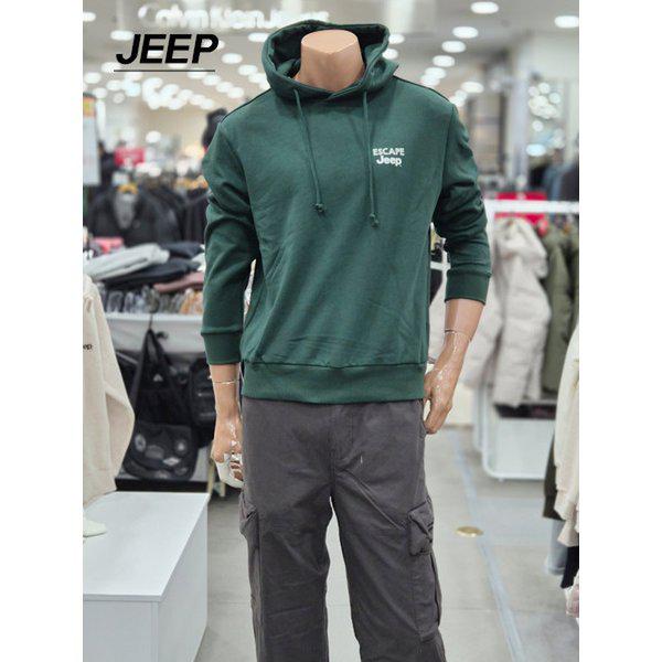 男女共用 ESCAPE フード付きTシャツ(JQ0THU098)_DG