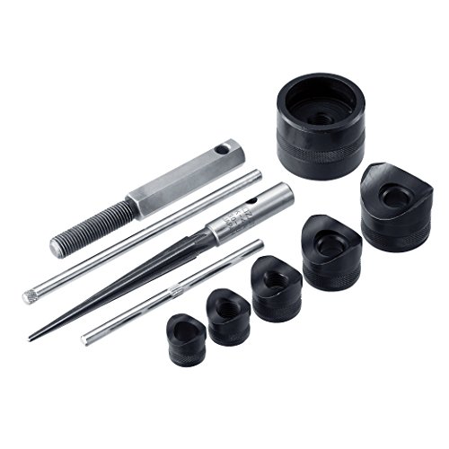 ホーザン(HOZAN) シャーシパンチセット リーマー付 手動 パンチャー 片手で楽に穴あけ アルミ