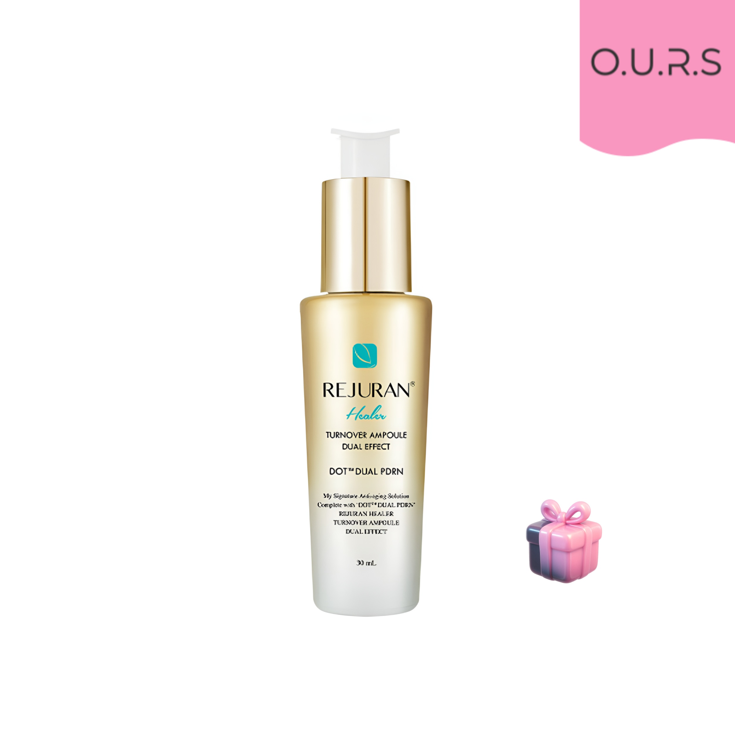 ヒーラ― ターンオーバーアンプル デュアルエフェクト 30ml（c-PDRN・ダブルフォーミュラ美容液）