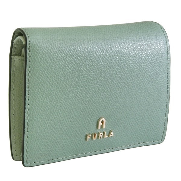 フルラ 財布 レディース 二つ折り財布 アウトレット レザー グリーン カメリア CAMELIA S COMPACT WALLET BIFOLD COIN WP00304ARE0002042S FUR