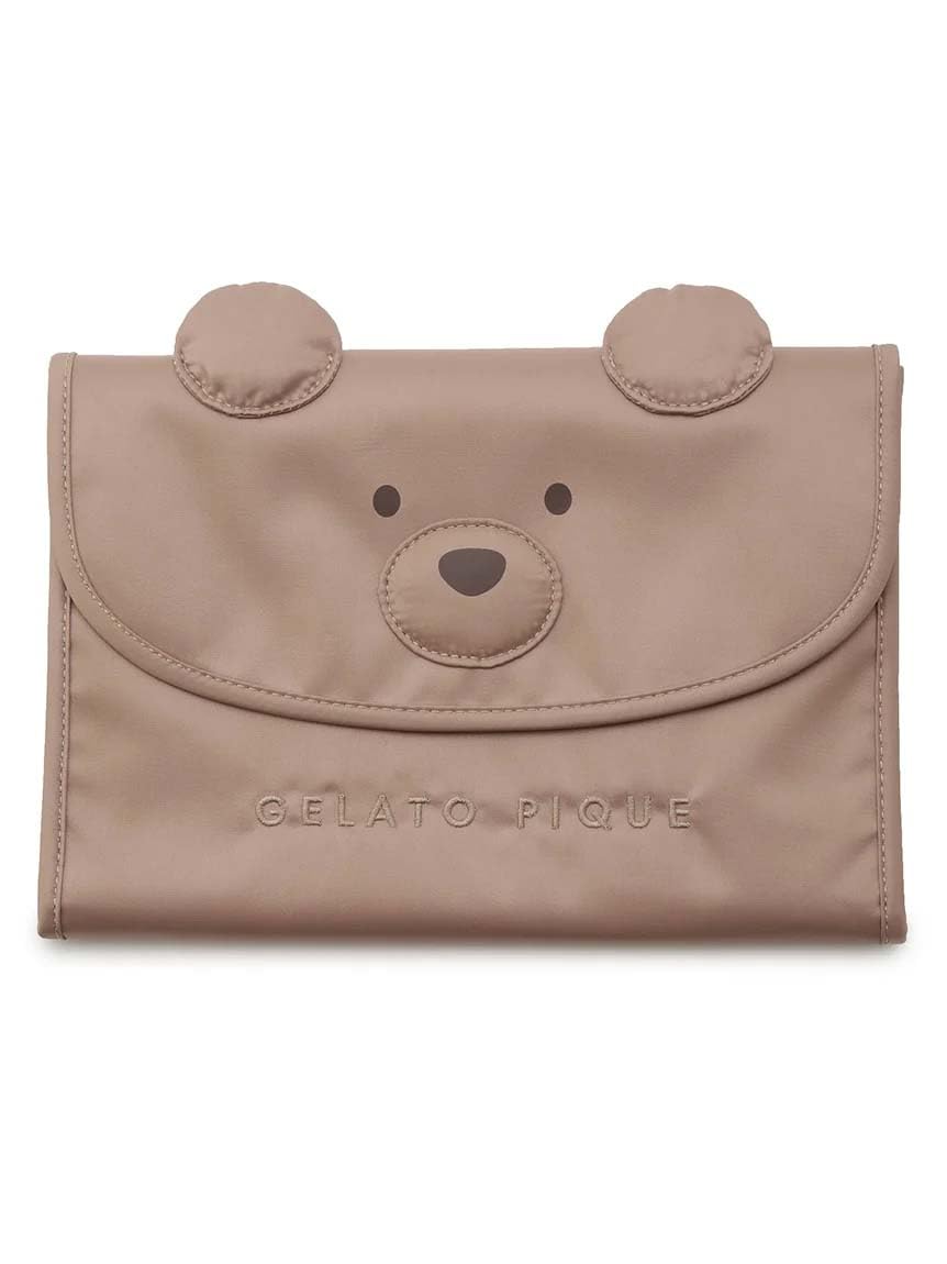 [ジェラート ピケ] ベア母子手帳ケース(横) M PWGG219367 レディース BEG F