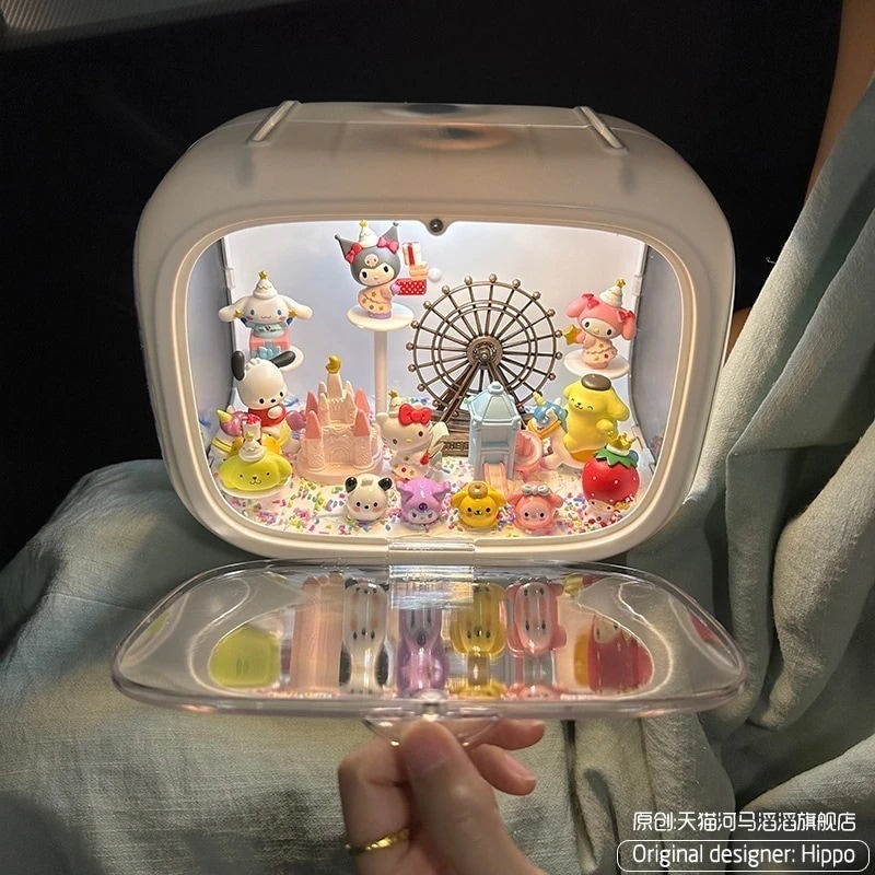 クロミ ハローキティ オーナメント 小さなランプ 新しいギフト ガールフレンド 友人 女の子 Hello+kt 猫 Cd プレーヤー Cd プレーヤーCDプレーヤーレコードプレーヤー