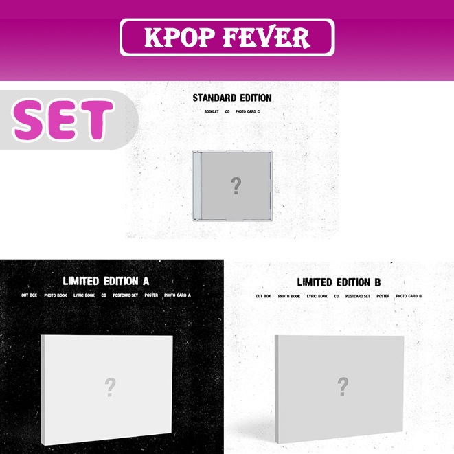 【3種SET】 &TEAM First Howling : NOW LIMITED EDITION (A/B) + STANDARD EDITION