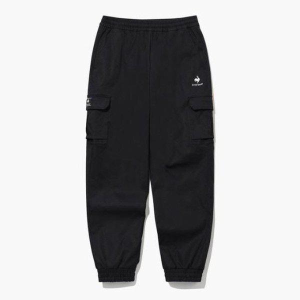 MパンツUQC QQ123LPT11-BLK メンタッチレギュラー ジョガーパンツ / BLACK