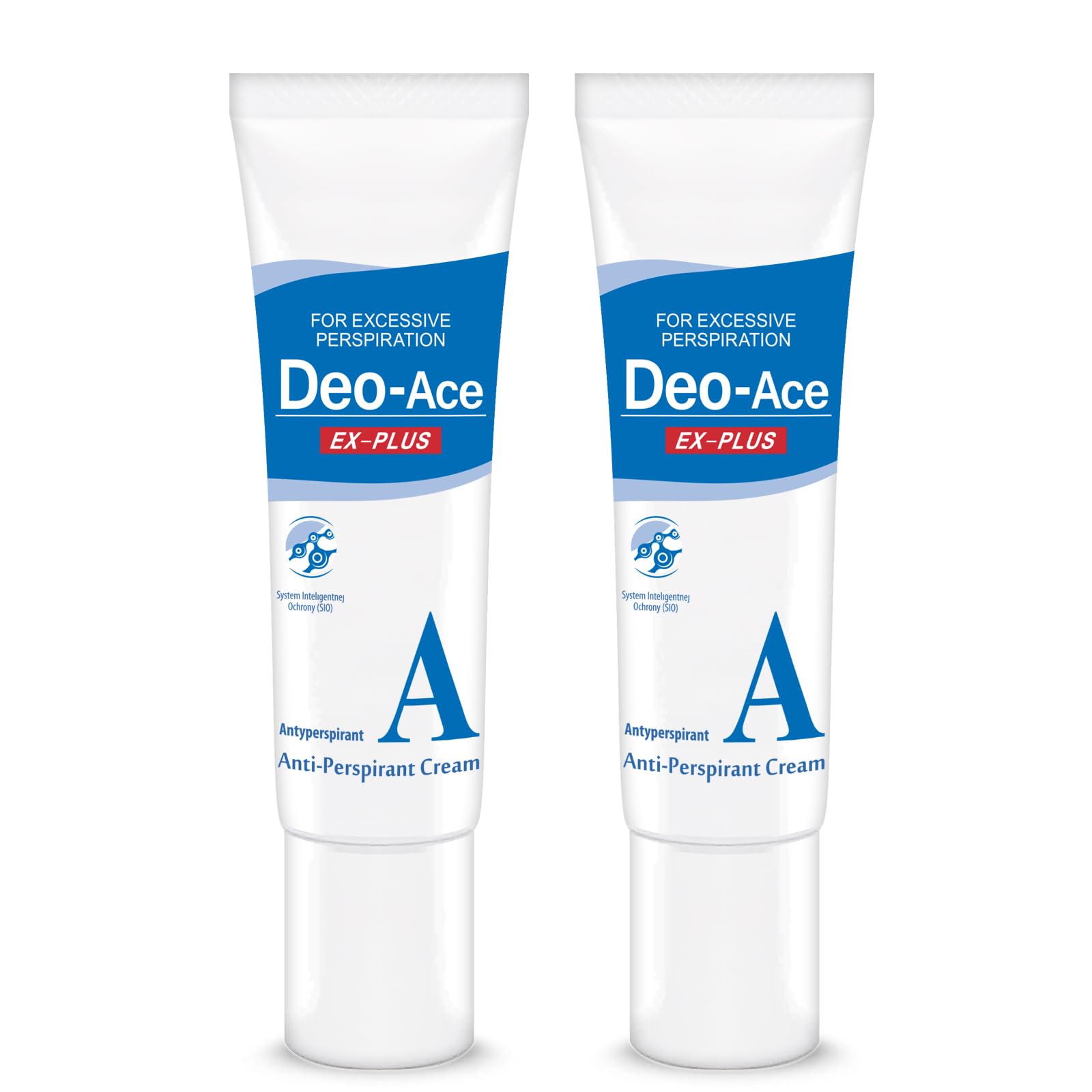 【医薬部外品】Deo-Ace EX plus（デオエースEXプラス） 薬用 30g × 2個 デオドラント 制汗剤 汗止め 脇 手 足 顔 多汗症 無香料