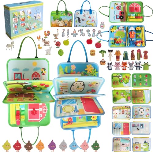 UQTOO モンテッソーリ おもちゃ 子供 早期開発 指先訓練 男の子 女の子 誕生日プレゼント 入園準備 多機能 知育玩具