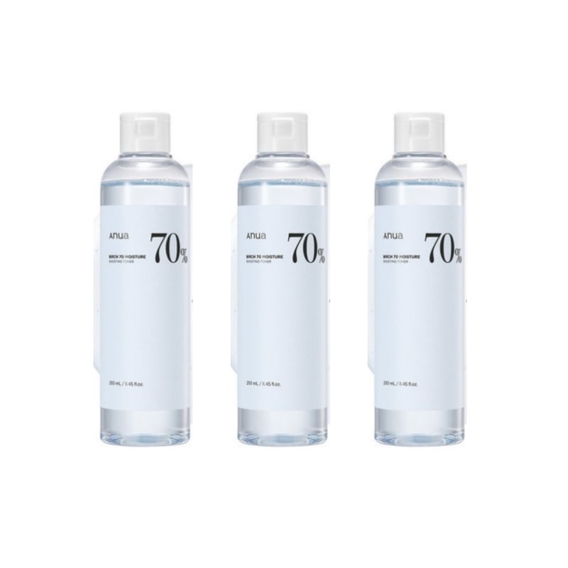 白樺 70 しっとりうる艶肌 水分ブースティングトナー 250ml 3個