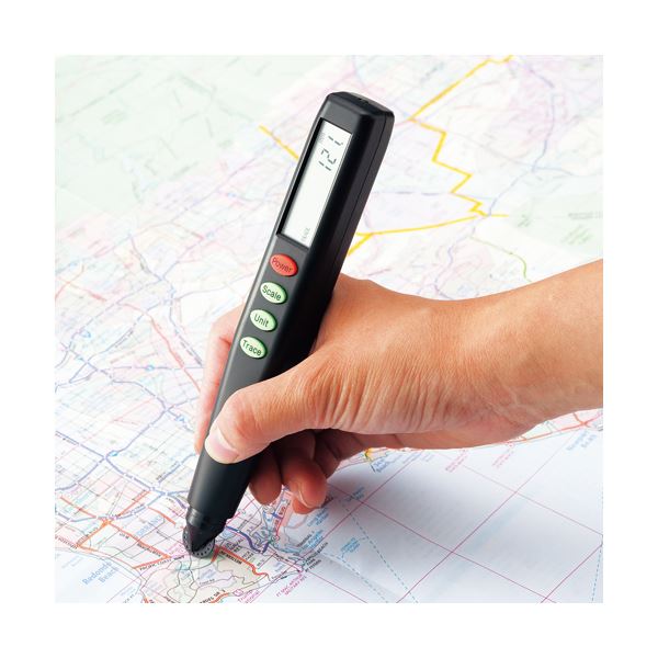 (まとめ）小泉測機製作所 ペンタイプマップメーター 黒 CV-10クロ 1個(×3セット)