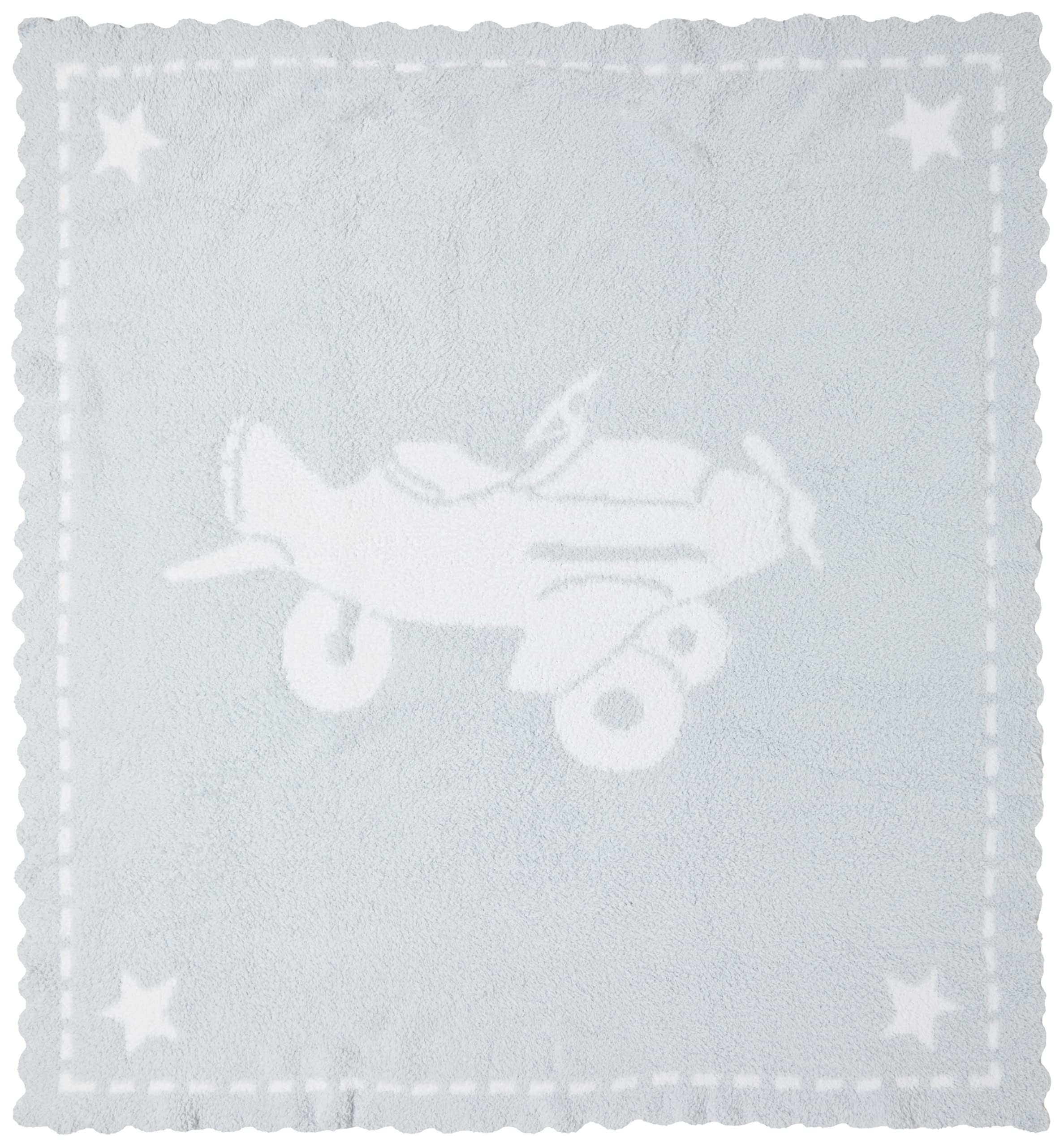 [ベアフット ドリームズ] ブランケット B551 Cozy Chic Scalloped Receiving Blanket レディース [並行輸入品]