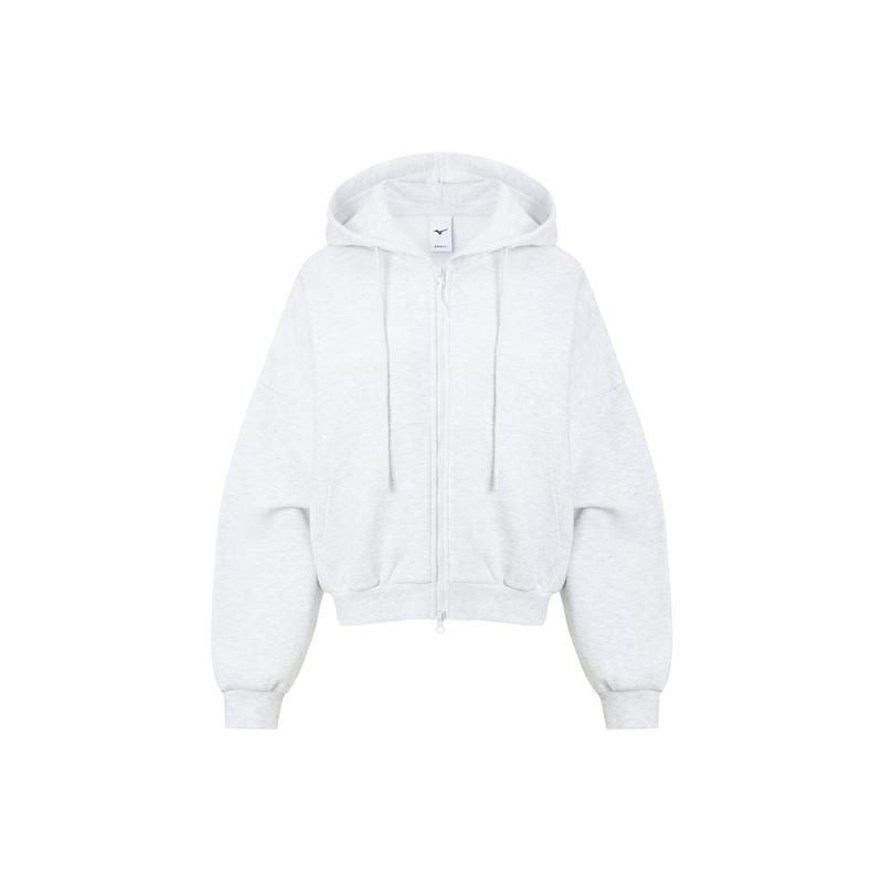 女性ベーシック裏起毛フードジャケット 32YE482011 保温 デイリー 運動 SWEAT HOOD CROP JACKET