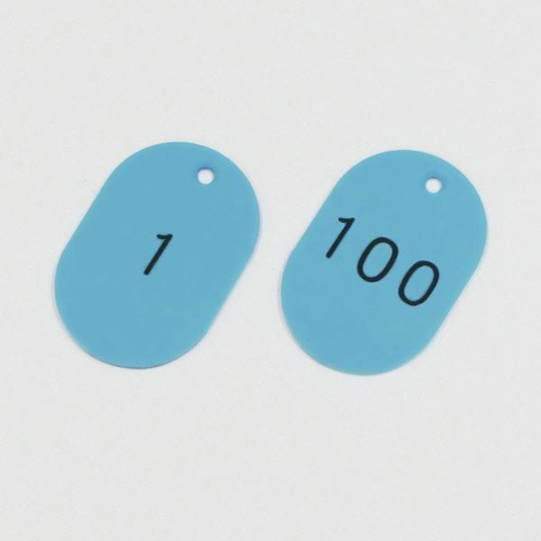 番号小判札 小判札453-SB（1100） カラー：スカイブルー [100枚1組]