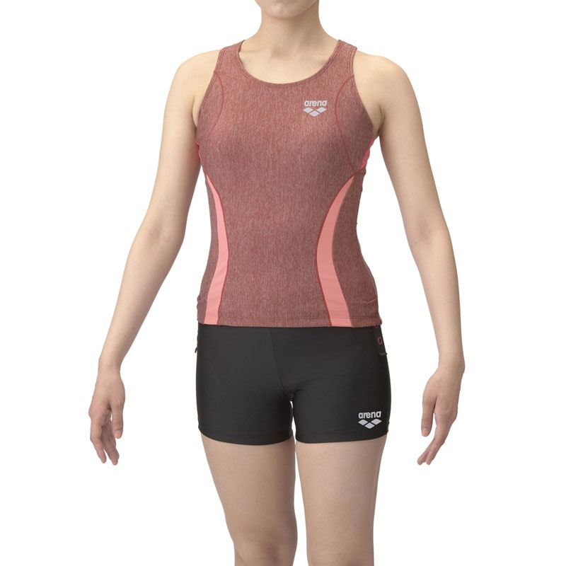 フィットネスセパレーツ(Yバック・ショートレッグ・差し込みパッド) 水泳 フィットネス (AS5SWF40L)