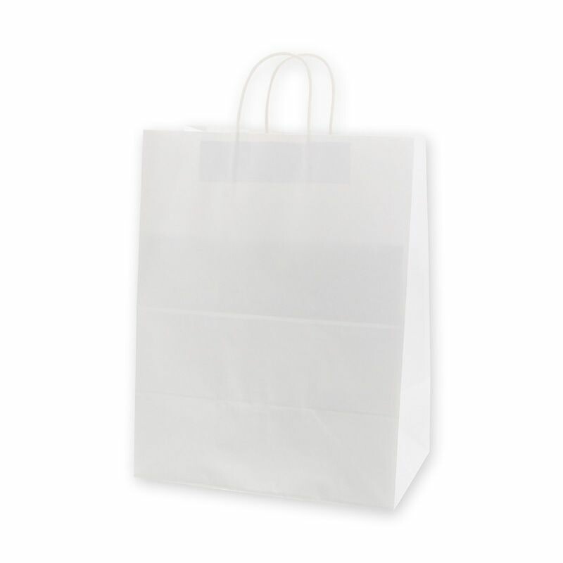 （まとめ買い）シモジマ HEIKO 手提げ紙袋 25チャームバッグ 25CB 34-2 晒白無地 50枚 幅340xマチ220x高440mm 003279102 [x3セット] 10,449円