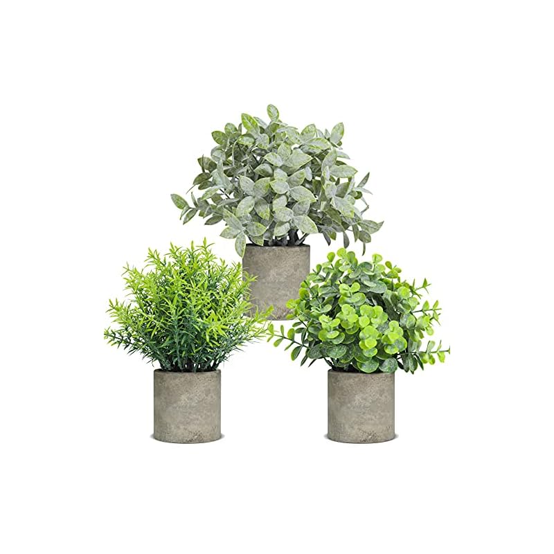 T4U フェイクグリーン 観葉植物 フェイク 小さい 室内 3個セット インテリア プレゼント