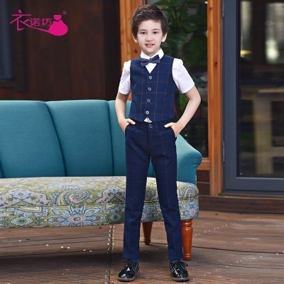 男の子 ベスト ドレス スーツ 花童 司会者 子供 ショー 男の子 スーツ ピアノ 演出服 小 スー
