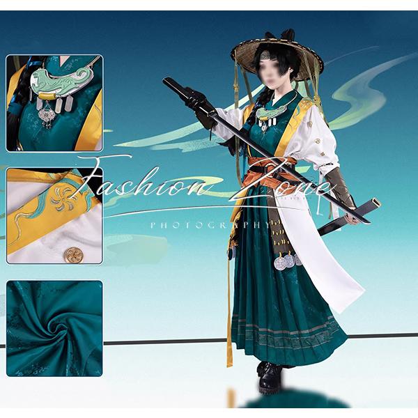 重返未来：1999 リバース：1999 風 梁月 Liang Yue 照雪明 コスプレ衣装 ウィッグ cosplay ハロウィン 演出服 変装