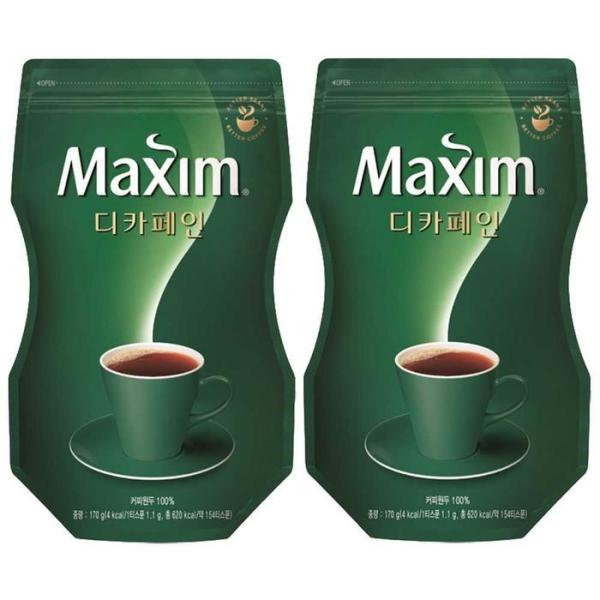 OFL6MQ5Oマキシム デカフェイン コーヒー リフィル 2個