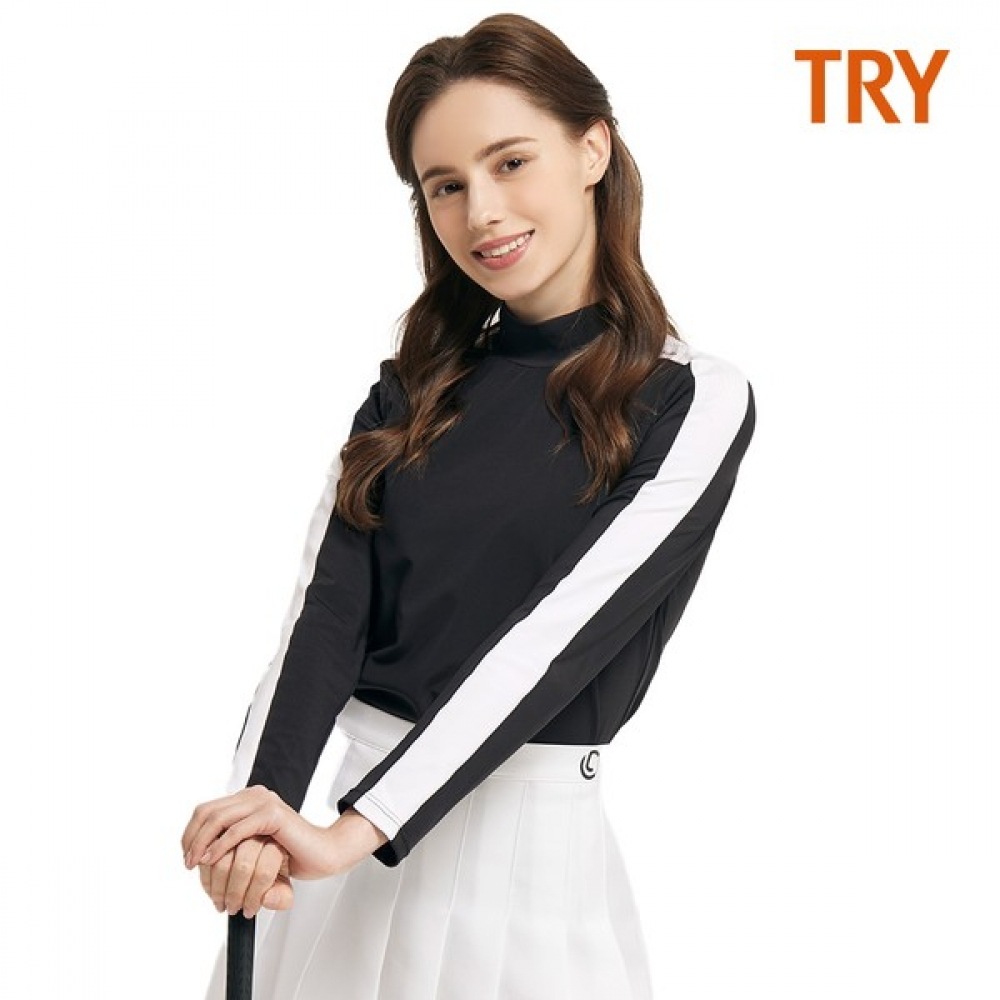 (トライ) レディースヒートアップアクティブ防風 T シャツ H76