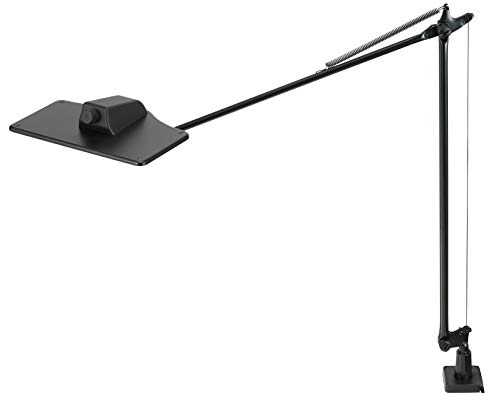 スワン電器 OLEDデスクライト 本体クランプ付 ブラック LEX-3102BK