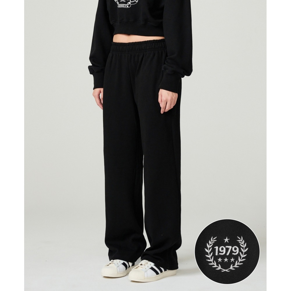 TAKEASY ウーマンズ 1979 月桂樹 ワイドパンツ（ブラック）