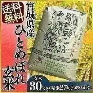 米 30kg 宮城県産ひとめぼれ 白米 27kg 玄米 30kg 令和7年産 玄米 精米 ひとめぼれ 宮城県産