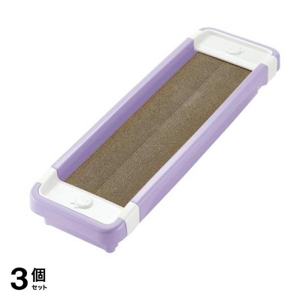リッチェル コロル 猫のツメみがき 本体セット パープル 1組入 (056251) 3個セット