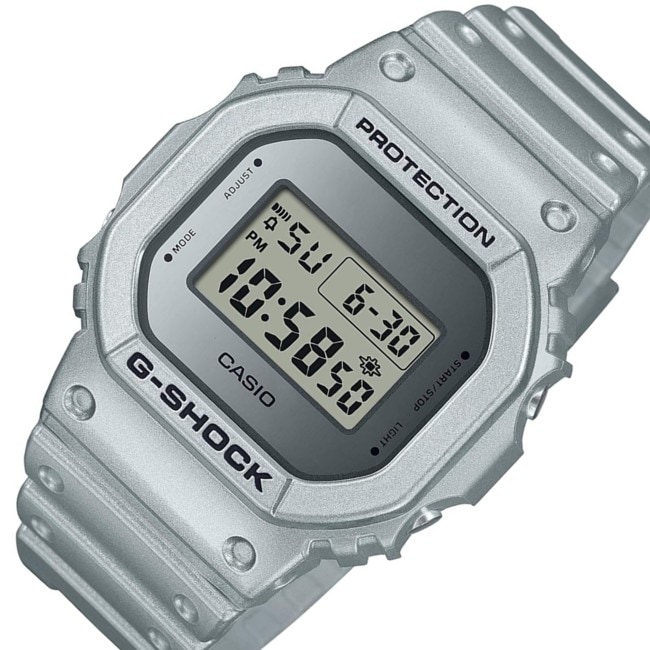メンズ腕時計 シルバー(海外モデル)DW-5600FF-8
