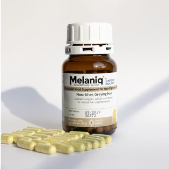 [1ヶ月/2カ月分] MELANIQ FOOD SUPPLEMENT FOR GREYING HAIR