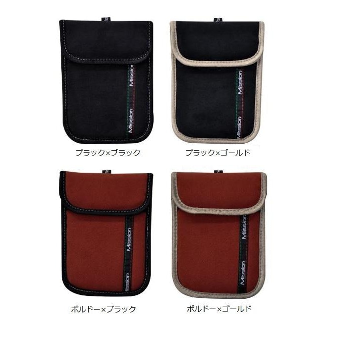 リレーアタック防止 プレミアムキーケース ラムース 4980 ブラックxゴールド