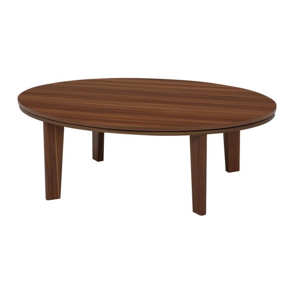 こたつ テーブル カジュアルコタツ アベルSE105楕円BR メーカー直送