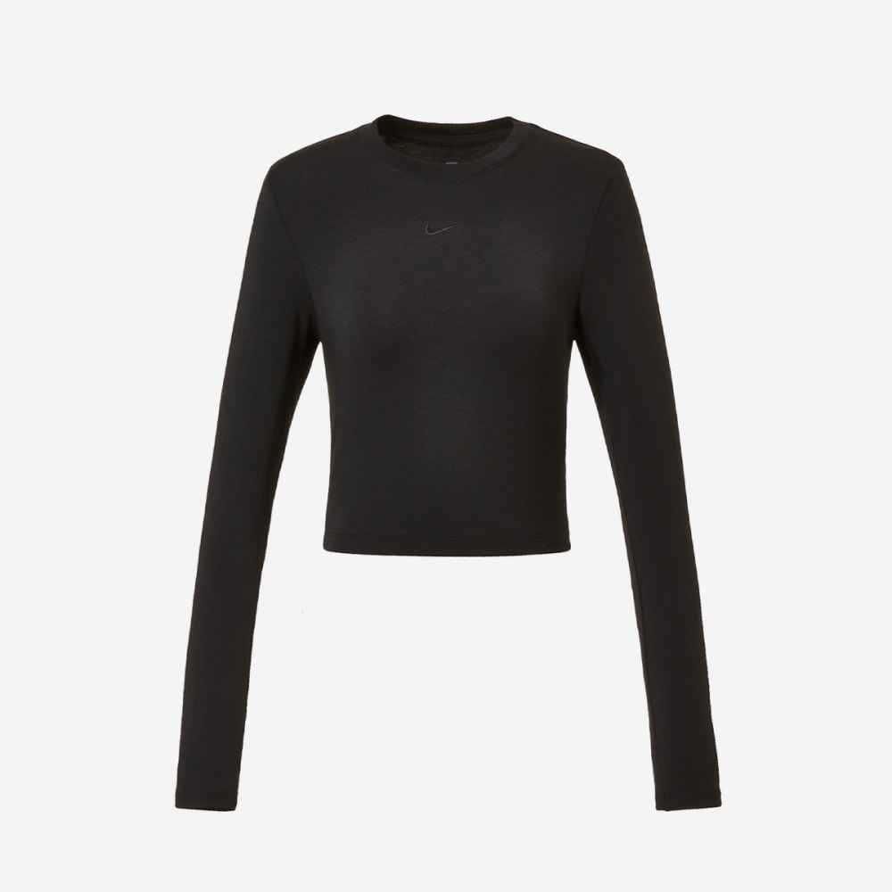 ナイキレディースナイキスポーツウェアチルニットロングスリーブクロップ HF5323-010