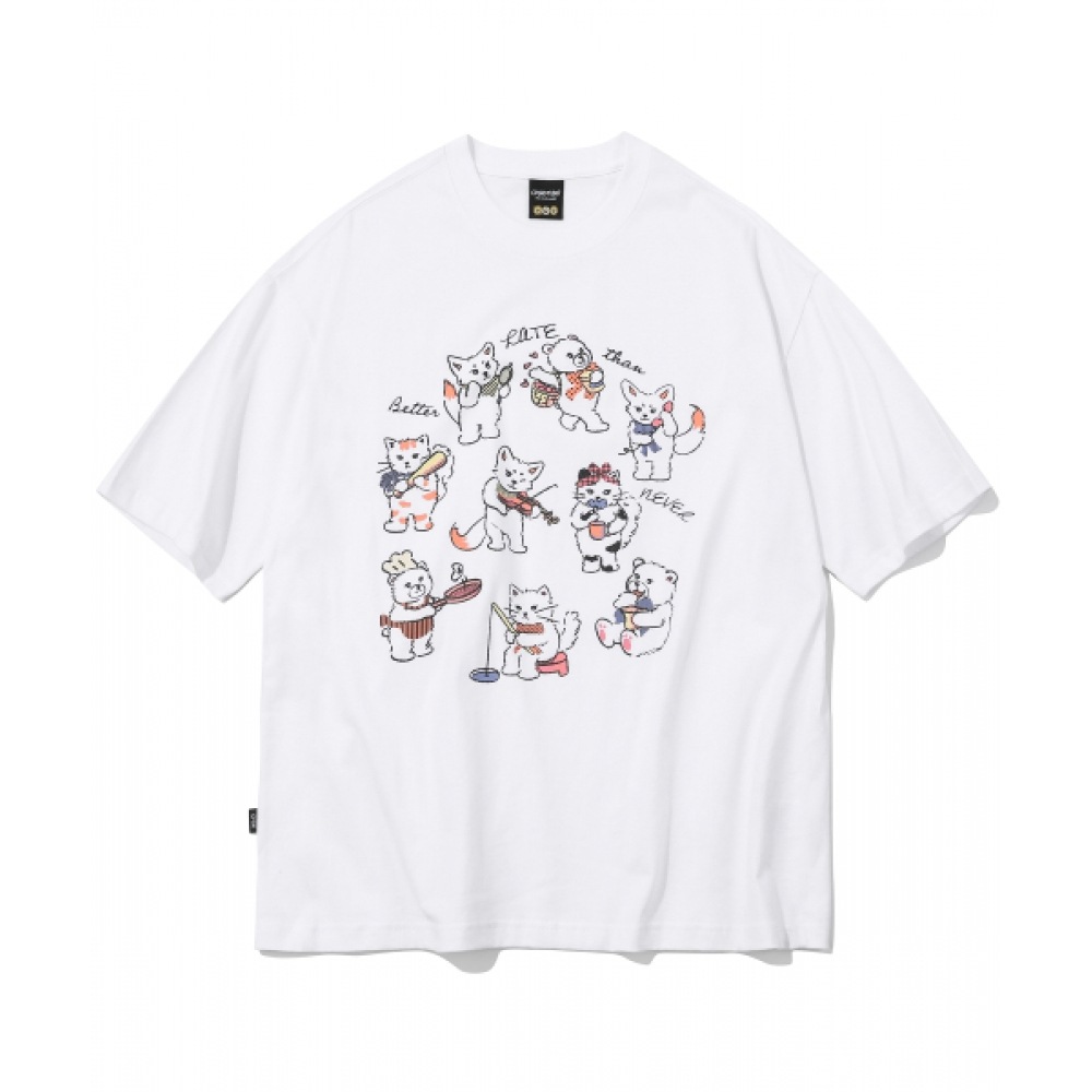 CPGN STUDIO ベルダンネヴァーショートスリーブ T シャツホワイト