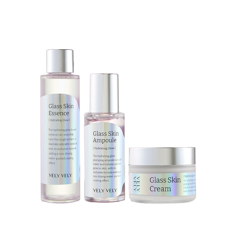 ブリブリガラススキン3種セット（エッセンス160ml+アンプル40ml+クリーム60ml）