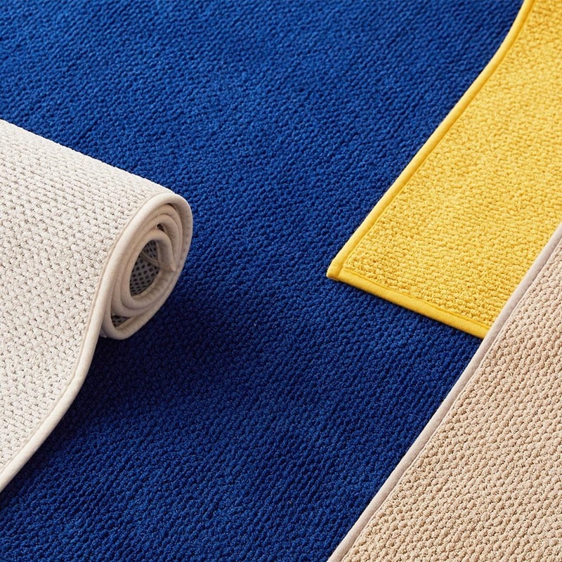 ウォッシャブル ポイント ラグ 5色 150*200 / 100*150 / 70*200 夏 冬 マット ラグマット カーペット ラグカーペット 床暖房対応 滑り止め