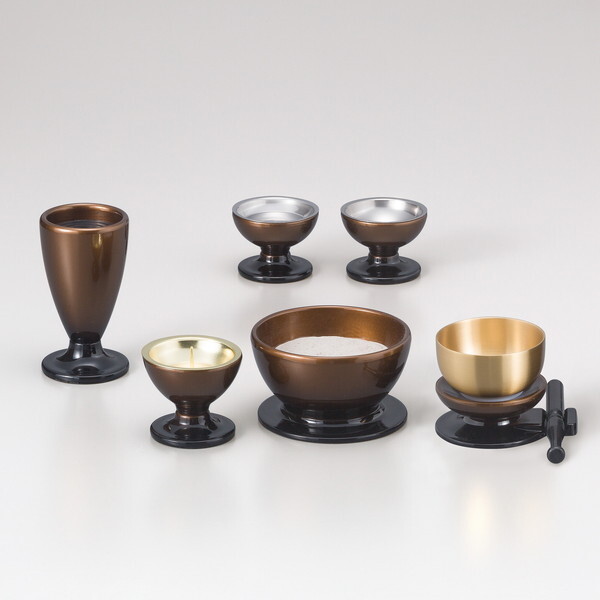 このは (大)6点セット コハクボカシ 仏具セット